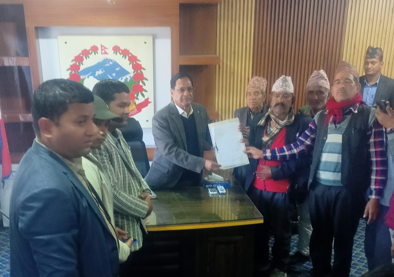 आरक्ष पीडित पुनर्स्थापनाको माग गर्दै प्रदेश राजधानीमा-दबाबमूलक आन्दोलन