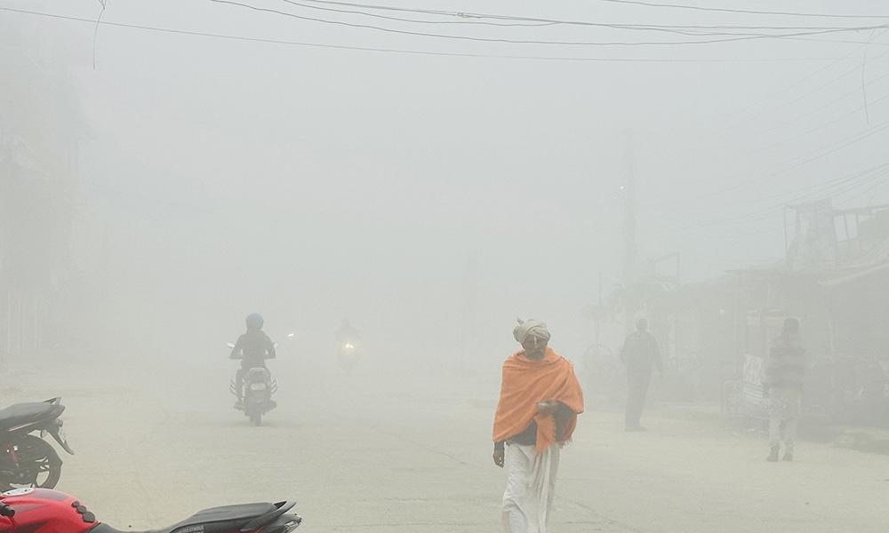 आज तराईका अधिकांश स्थानमा हुस्सु–कुहिरो लाग्ने