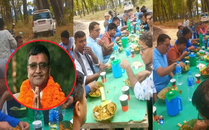 नेकपा सुदूरपश्चिमका दल नेता भट्ट शनिबार सरकारी गाडीमा पिकनिकतिर देखिएपछि…